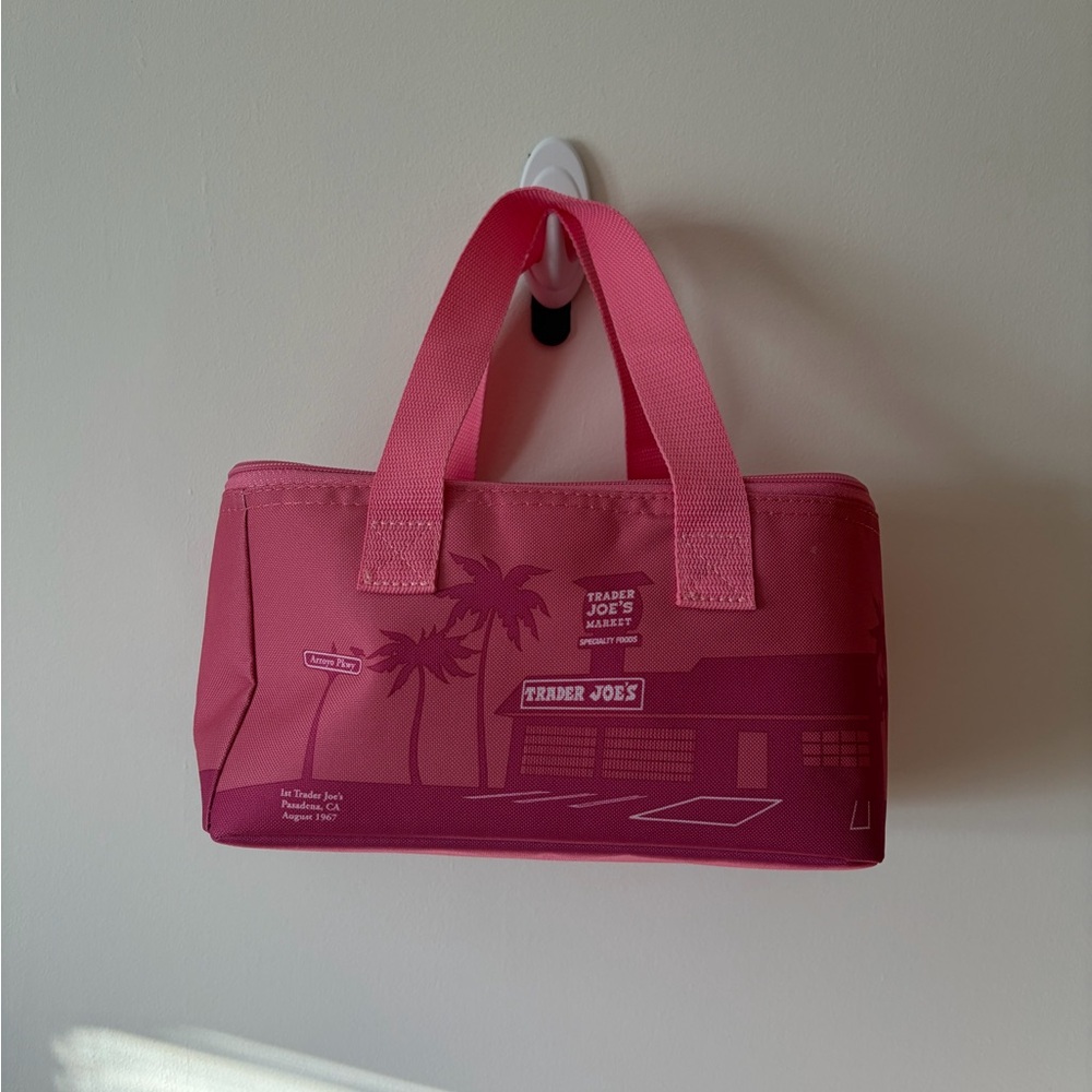 Trader Joe’s Pink Insulated Lunch Box